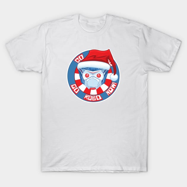 Go Robo Now Holiday Hat T-Shirt by GoRoboNow